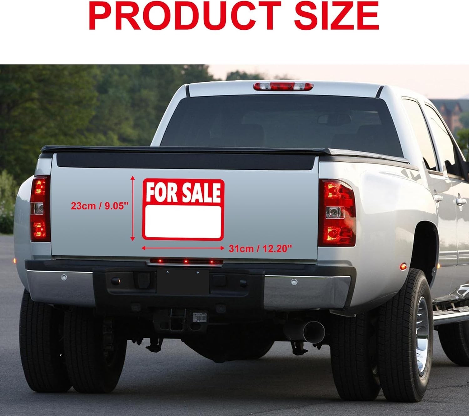 2 Pcs Magnetic for SALE Signs for Vehicles, for SALE Sign Car, Magnet Signs for