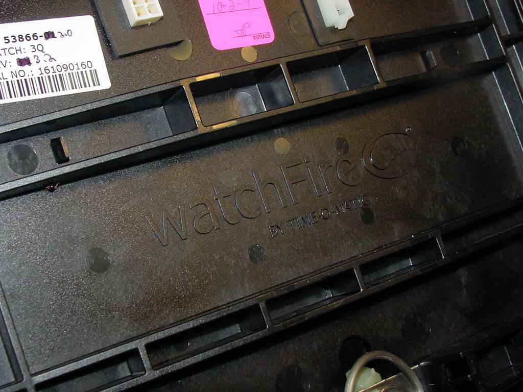Time-O-Matic, WatchFire Digital Sign 53866-2.0, SW Revision 3.2, 12 In X 12 In