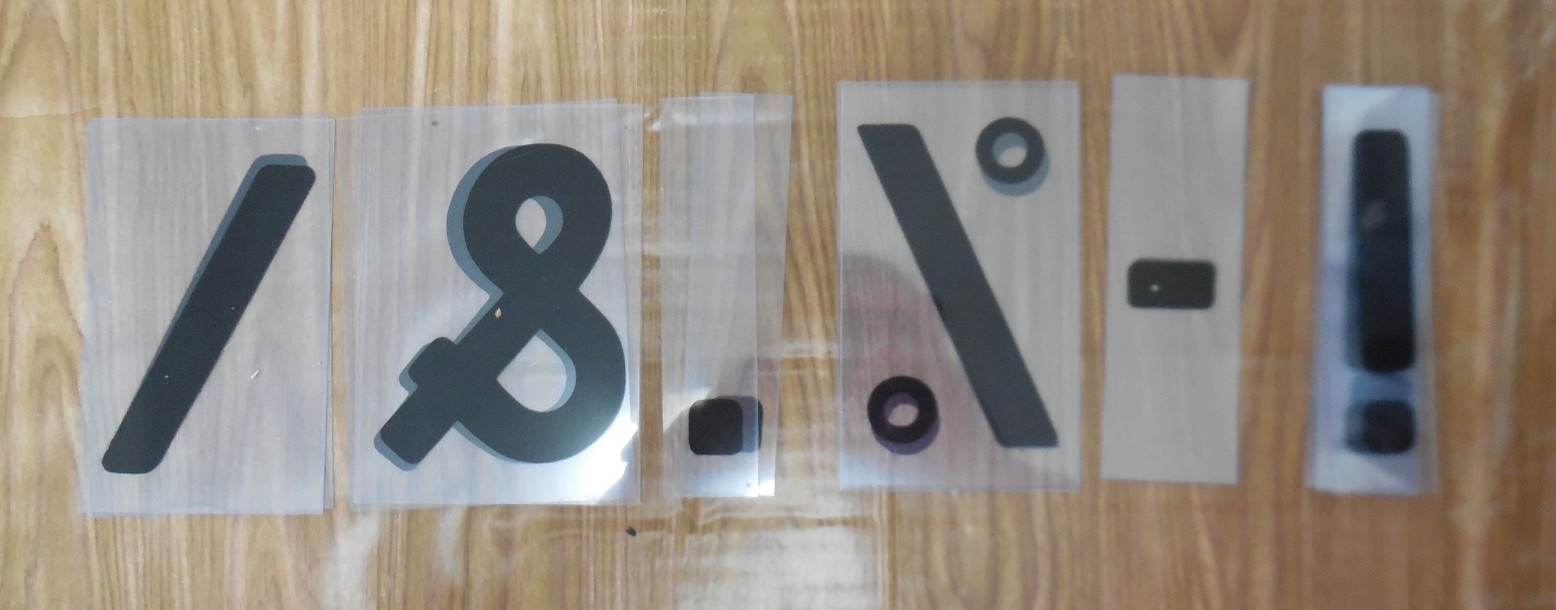 New 5″ Plastic Outdoor Readerboard Marquee Sign Letters 274 Count