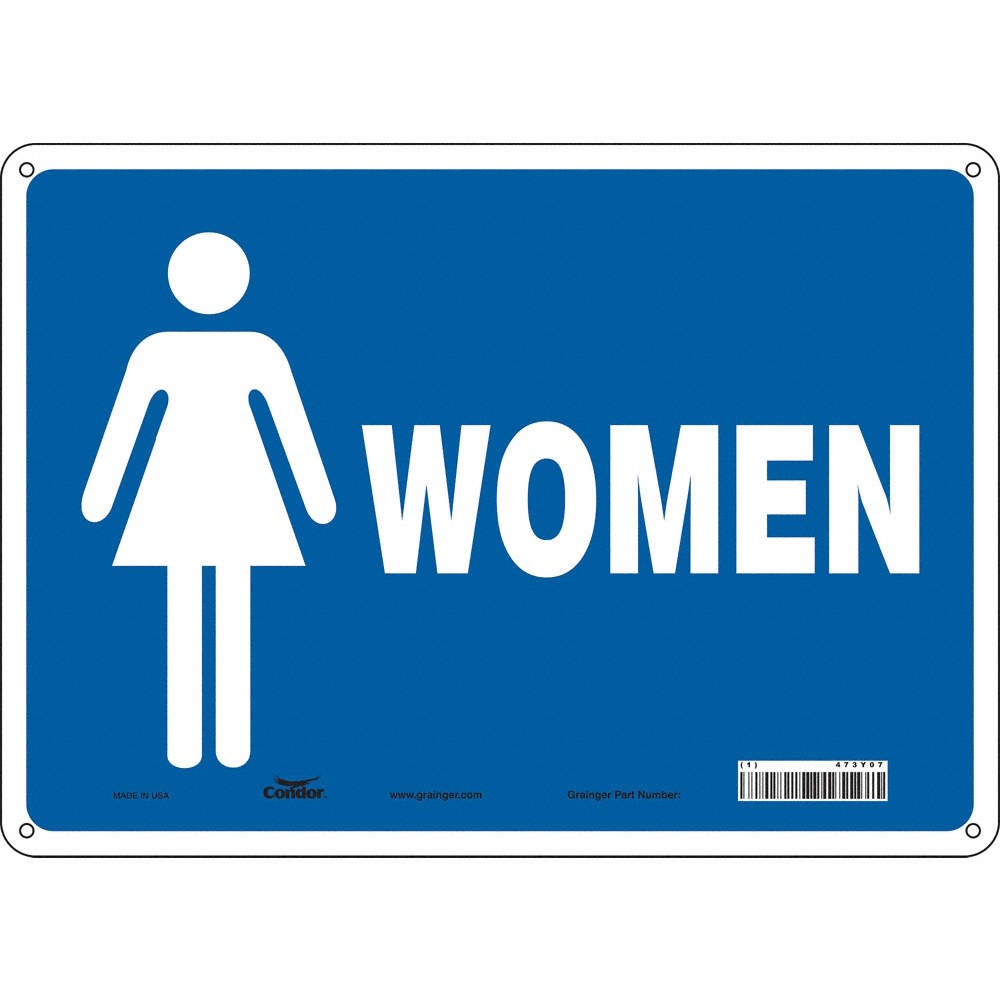 CONDOR 473Y07 Safety Sign,10 in x 14 in,Aluminum 473Y07