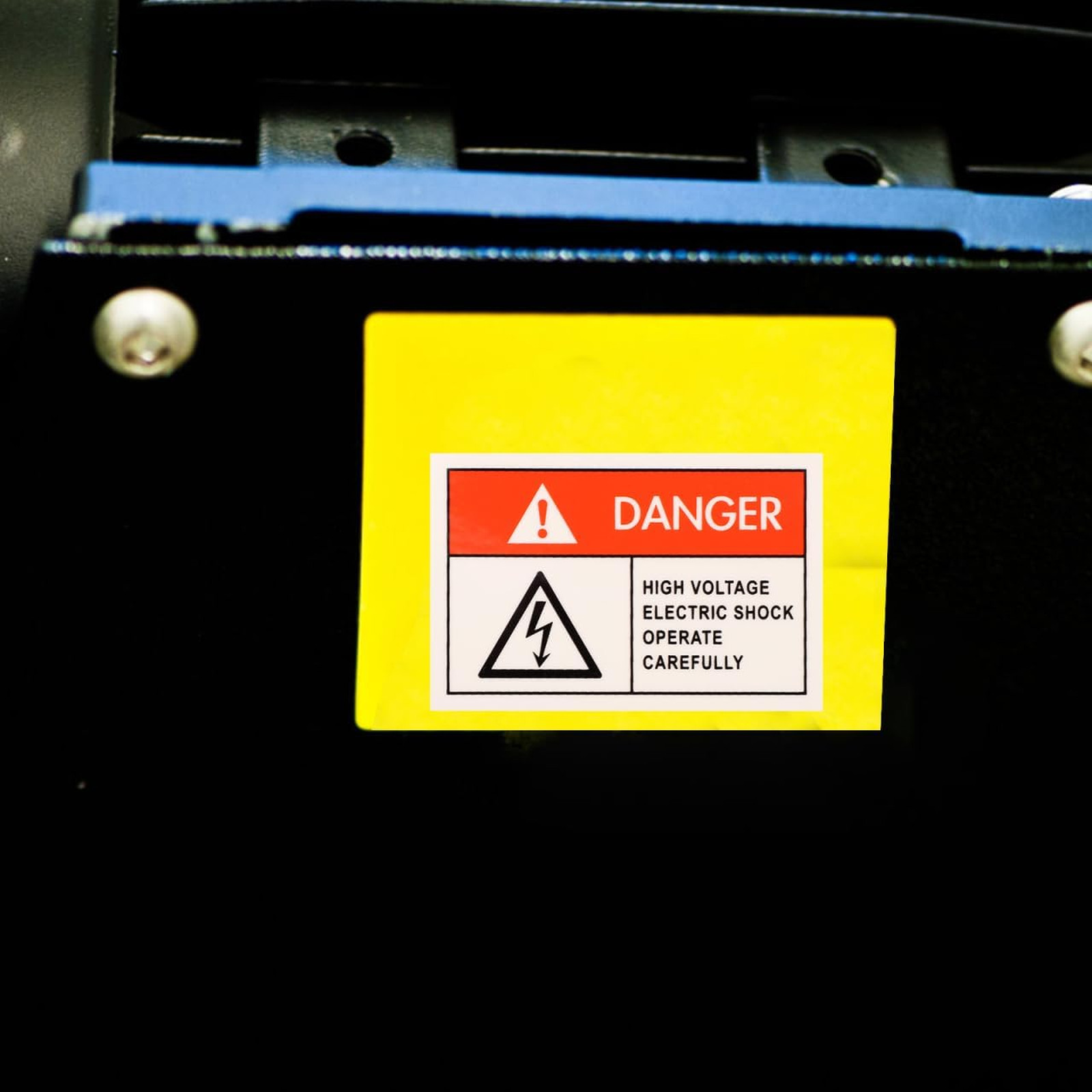 High Voltage Warning Stickers Adhesive Labels Safety Decals for Electrical