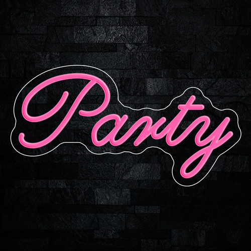 Party Neon LED Sign 19″L x 10″H #32557