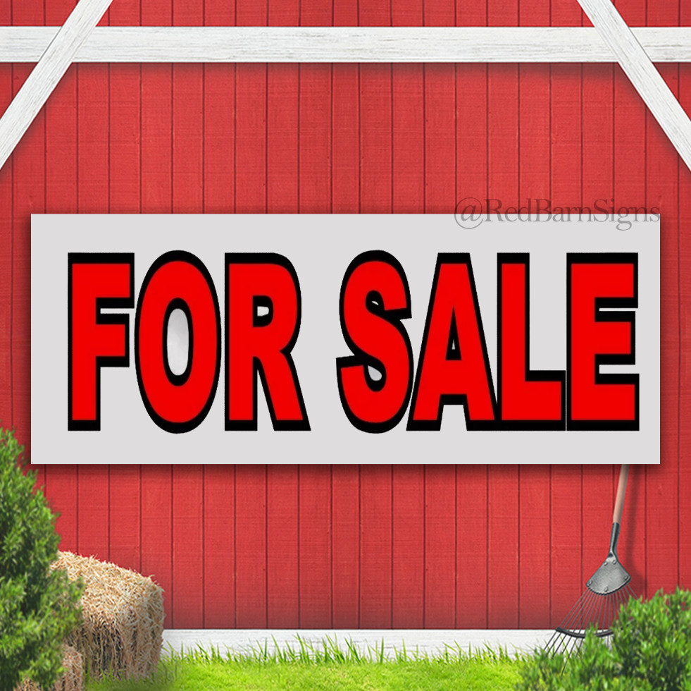 FOR SALE – Advertising Vinyl Banner Sign printed in the USA