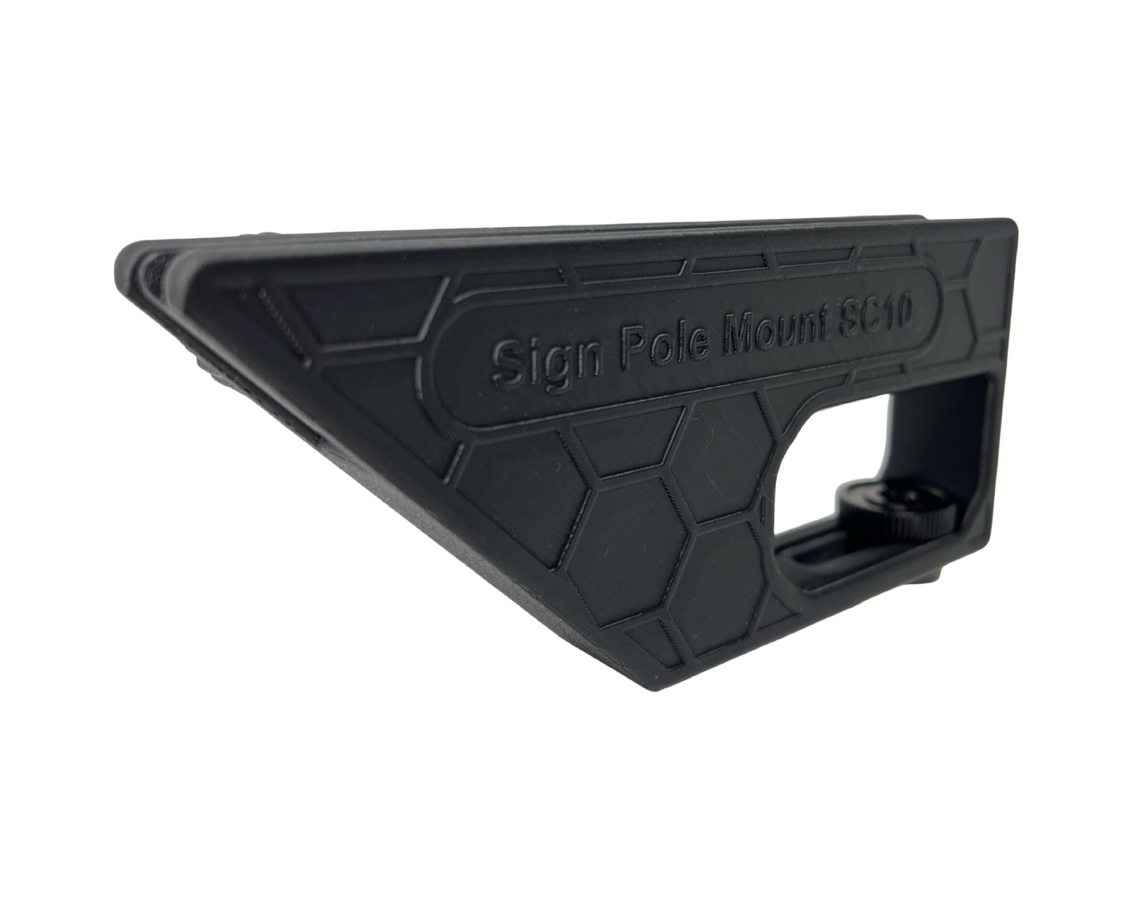 Sign Pole Mount – For Advertising, Information, and Protests with Camera Mount