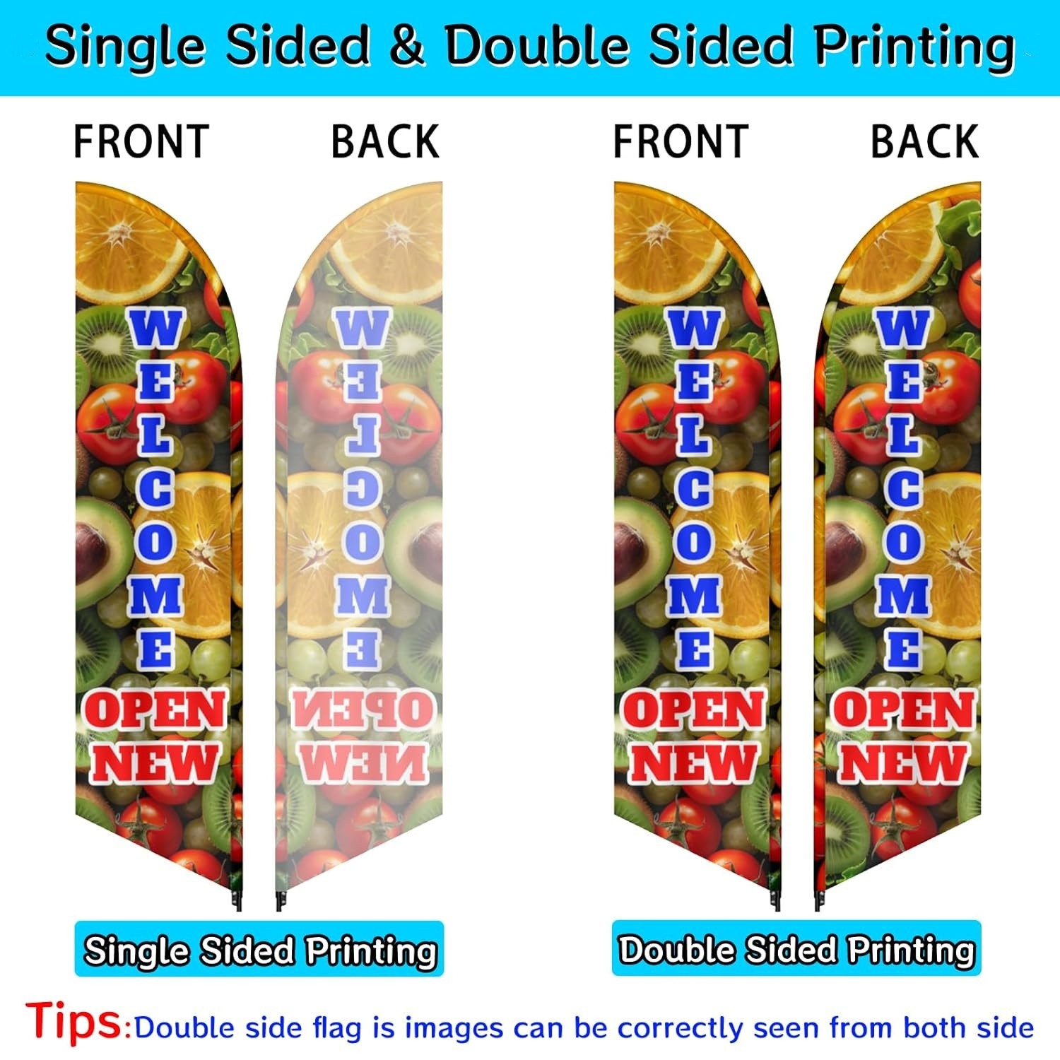 Custom Feather Flag Business Bulk Personalized Advertising Your Logo Banners