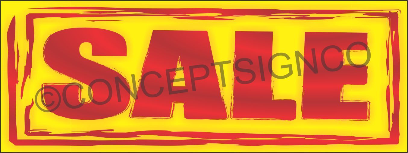 2’X5′ SALE BANNER Outdoor Indoor Sign Special Big Event Savings Retail Store