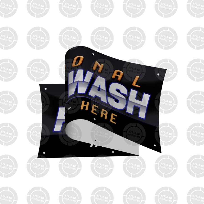 PROFESSIONAL Hand Car Wash Detailing Banner Sign Display Auto Lavado Spa Shop