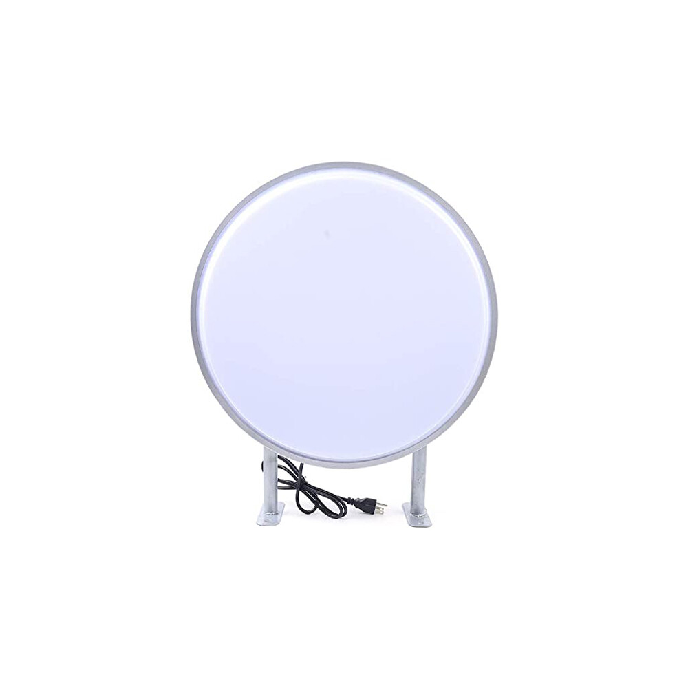 20″ Round LED Light Box / Circular Projecting Lightbox Plain Blanks