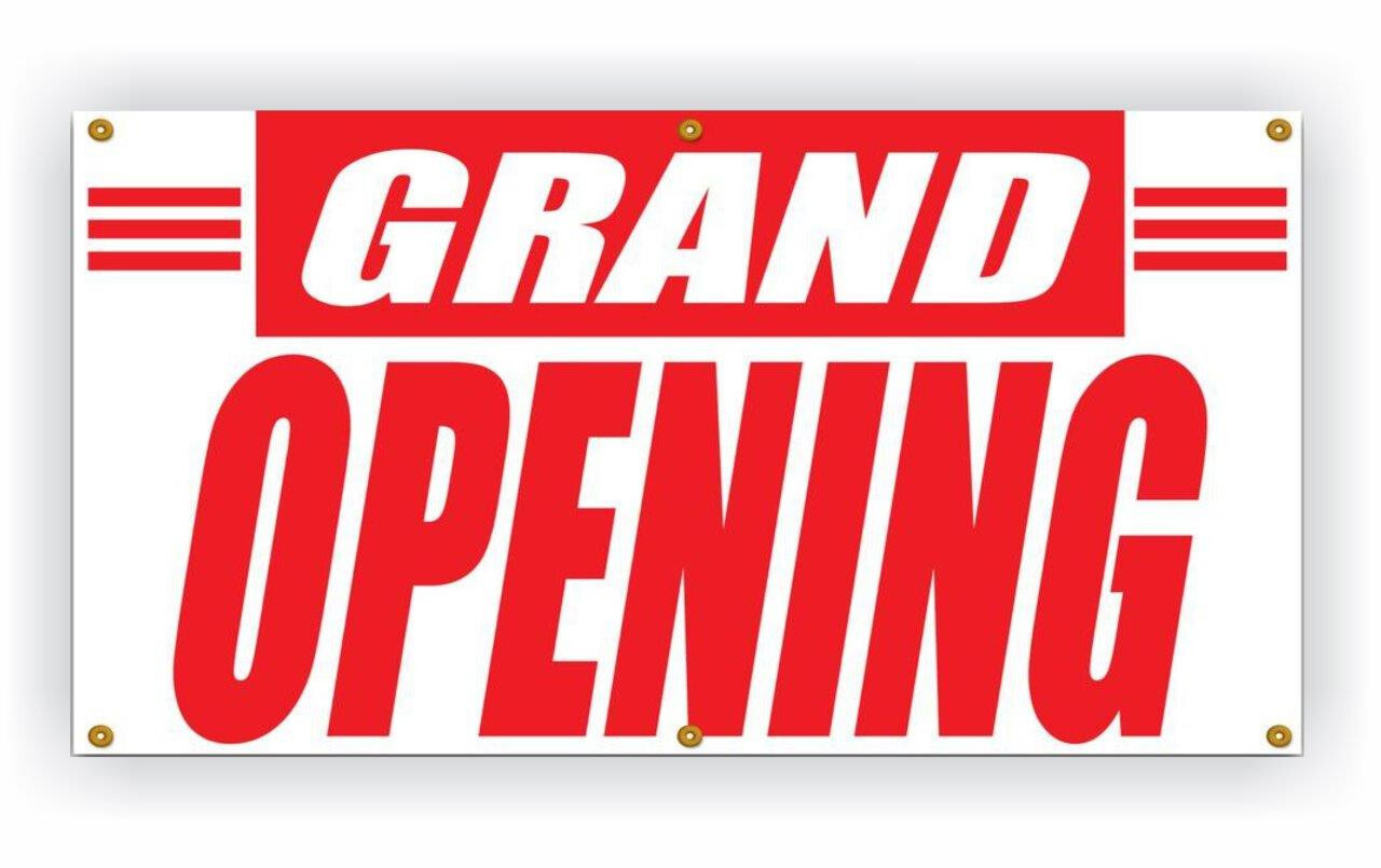 GRAND OPENING Generic Vinyl Banner Sign Store Retail Business Shop Signage New