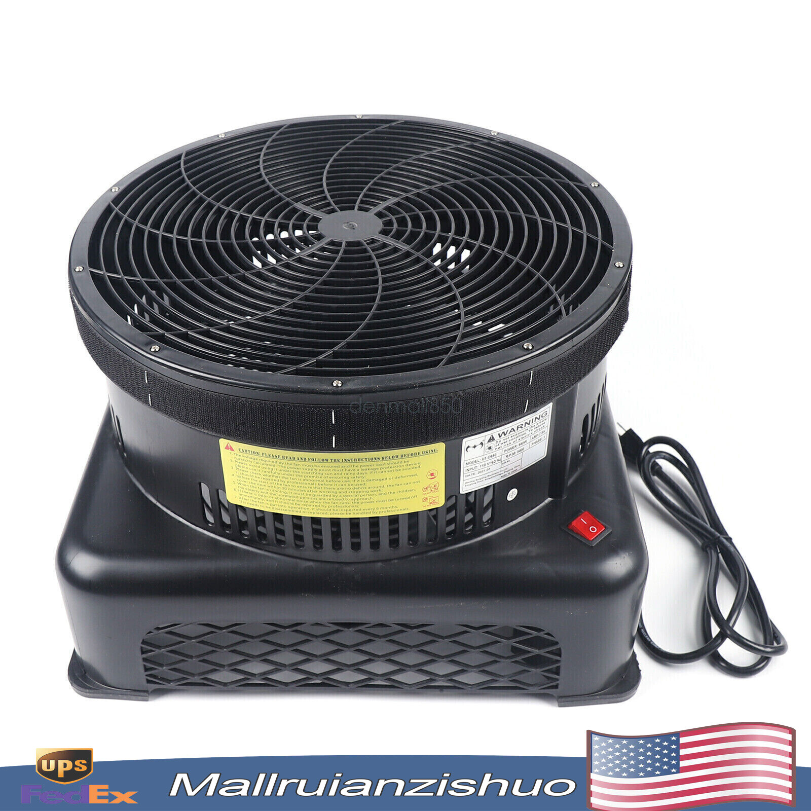 950W Air Puppet Blower Fan for Inflatable Dancer Tube Wacky Wavy Promotional Man