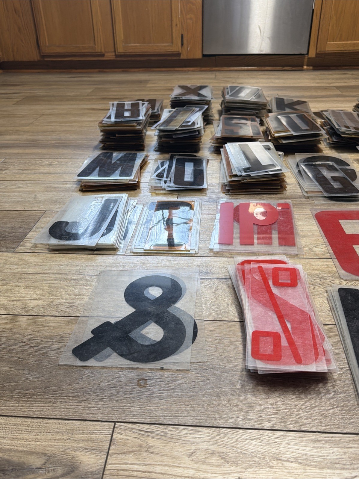 Vtg Lot Plastic Changeable Marquee Sign Letters Numbers