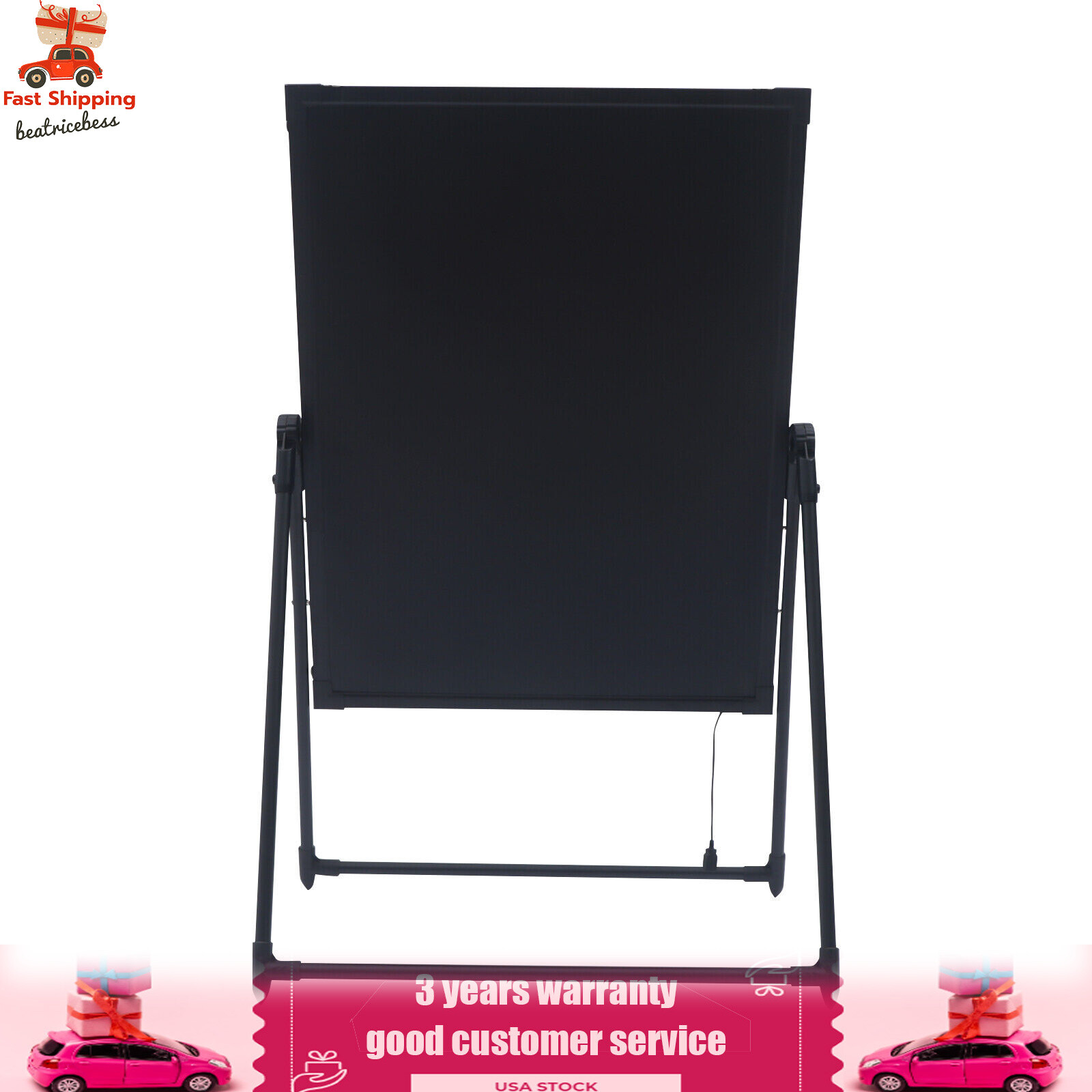 LED Message Board Restaurant Menu Sign Illuminated Neon Erasable with Remote