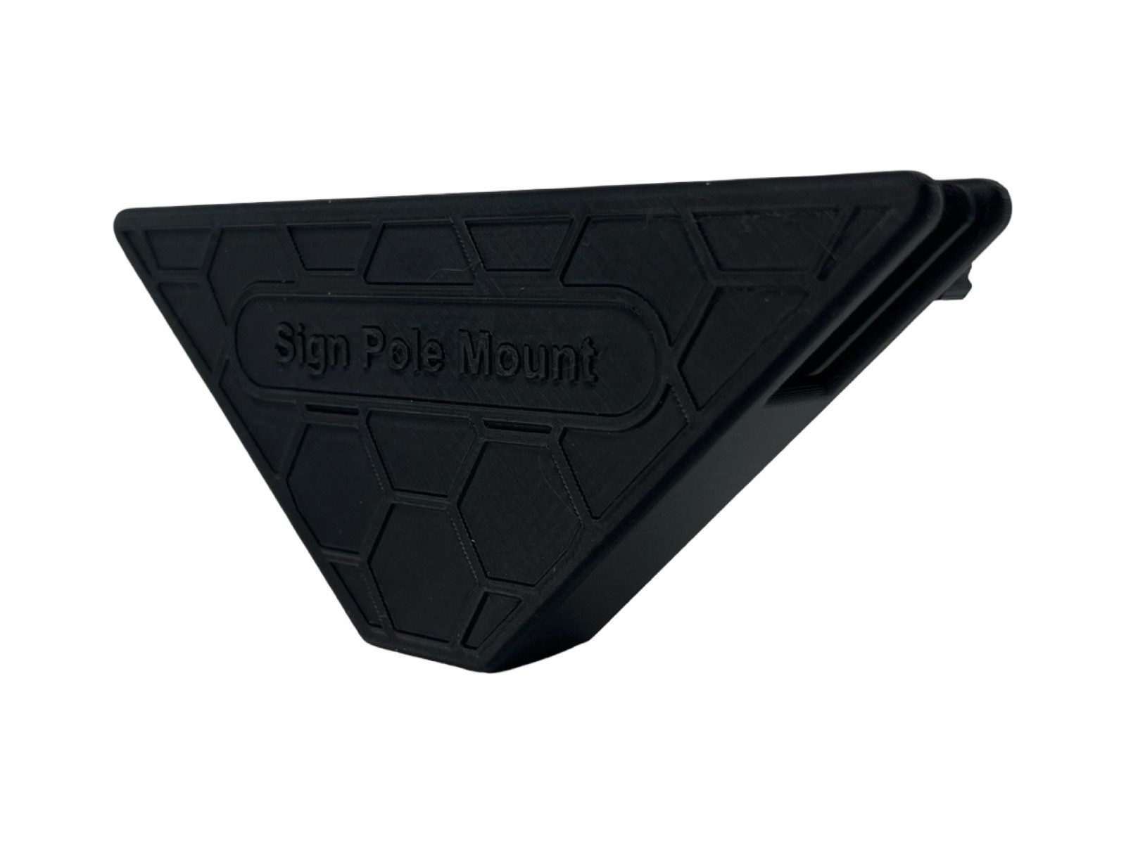 Sign Pole Mount – For Advertising, Information, and Protests