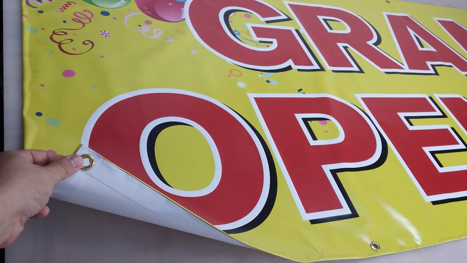 Holiday Sale Banner 24″x64″ Free Shipping & Customization, Ready to Hang!