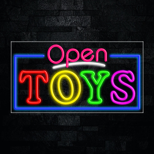 Toys LED Neon Sign 33″L x 18″H #35588