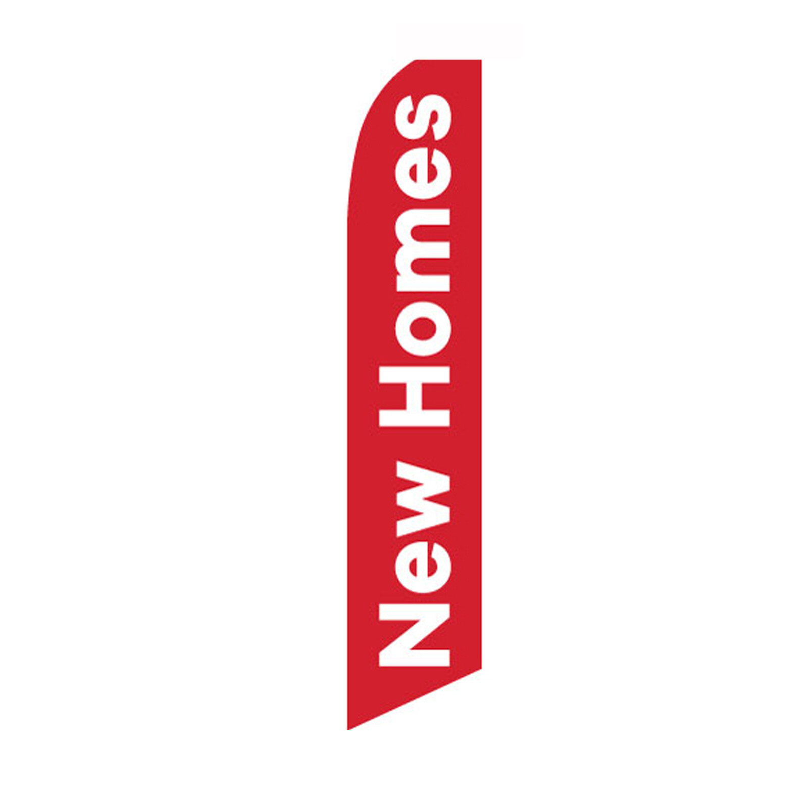 New Homes 3 ft X 11 1/2 ft Polyester Swooper Flag