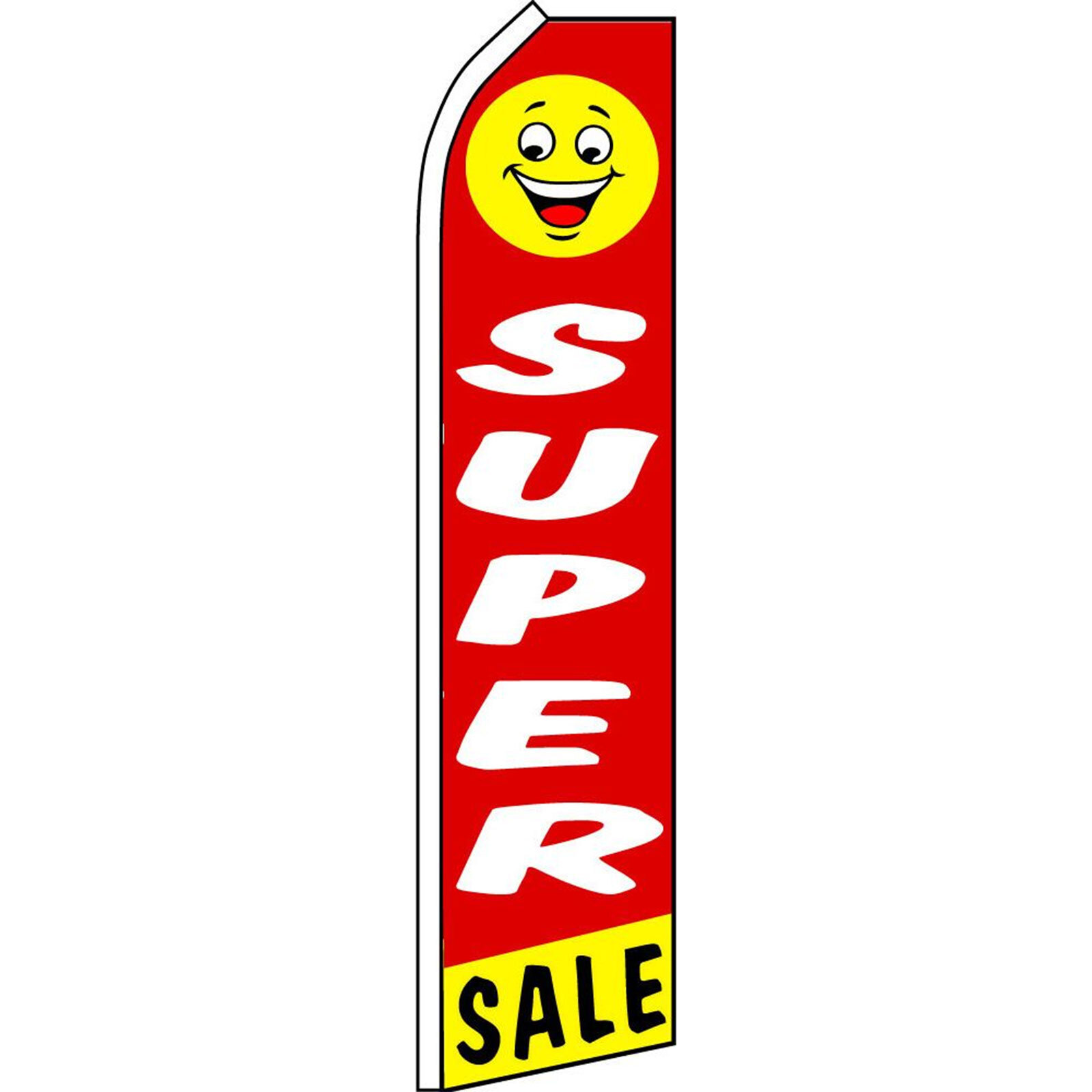 Super Sale 2 1/2 ft X 11 1/2 ft Polyester Swooper Flag