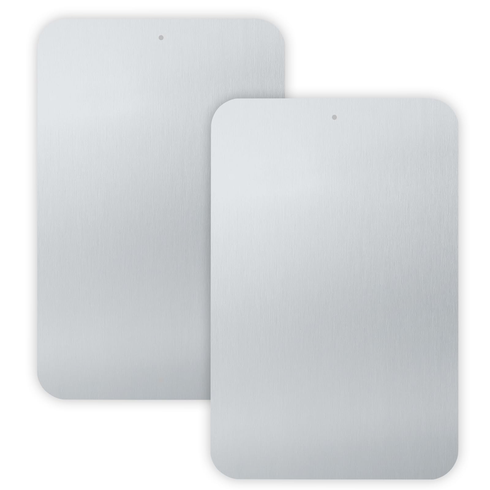 2-Pack White Metal Sign Blanks, 18″x 12″ .04″ Rust Free Aluminum, Reflective,…