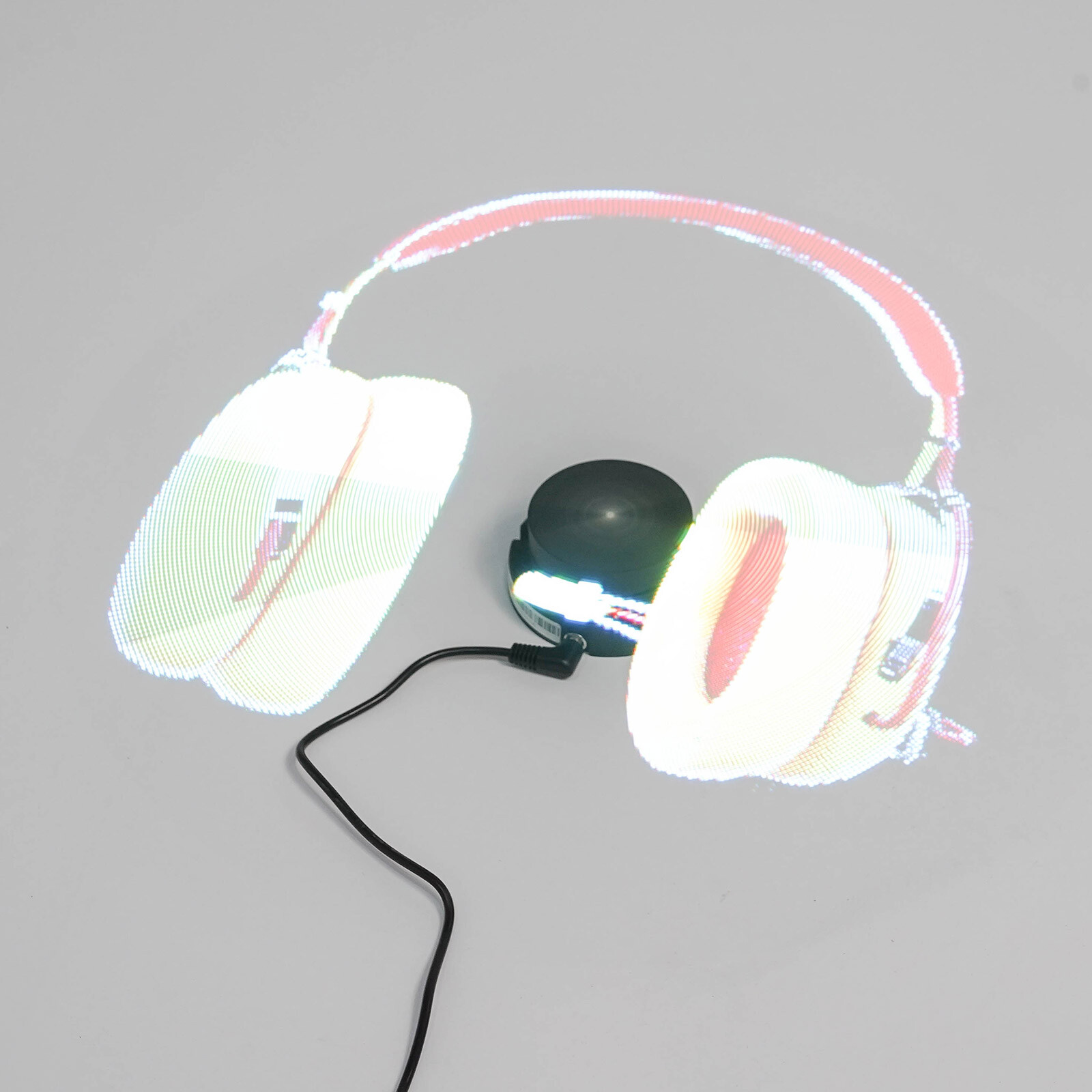 3D 1080P LED Holographic Fan Hologram Fan Projector Light RGB Sign Bar w/Control