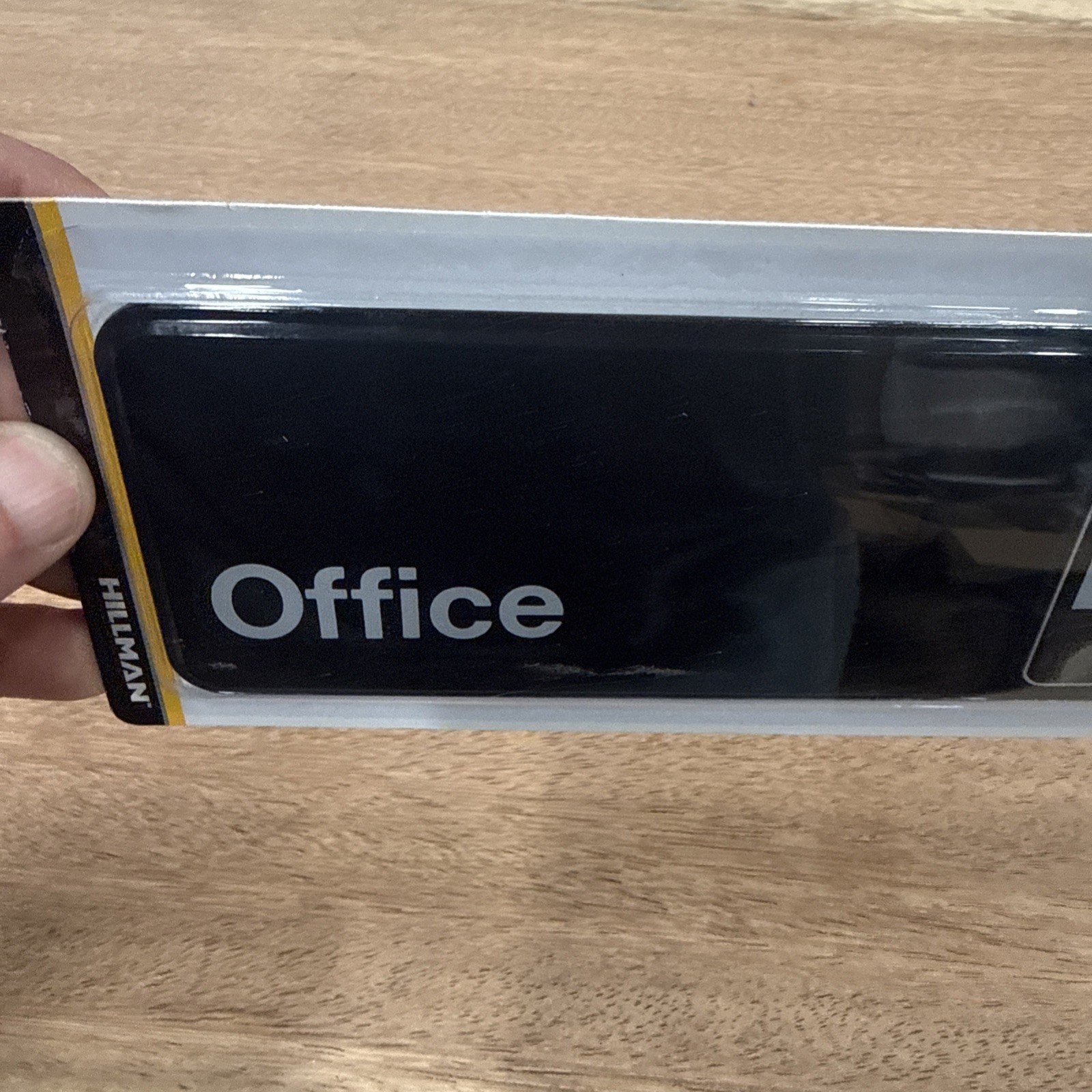 Office Door Sign 3×9 New In Package