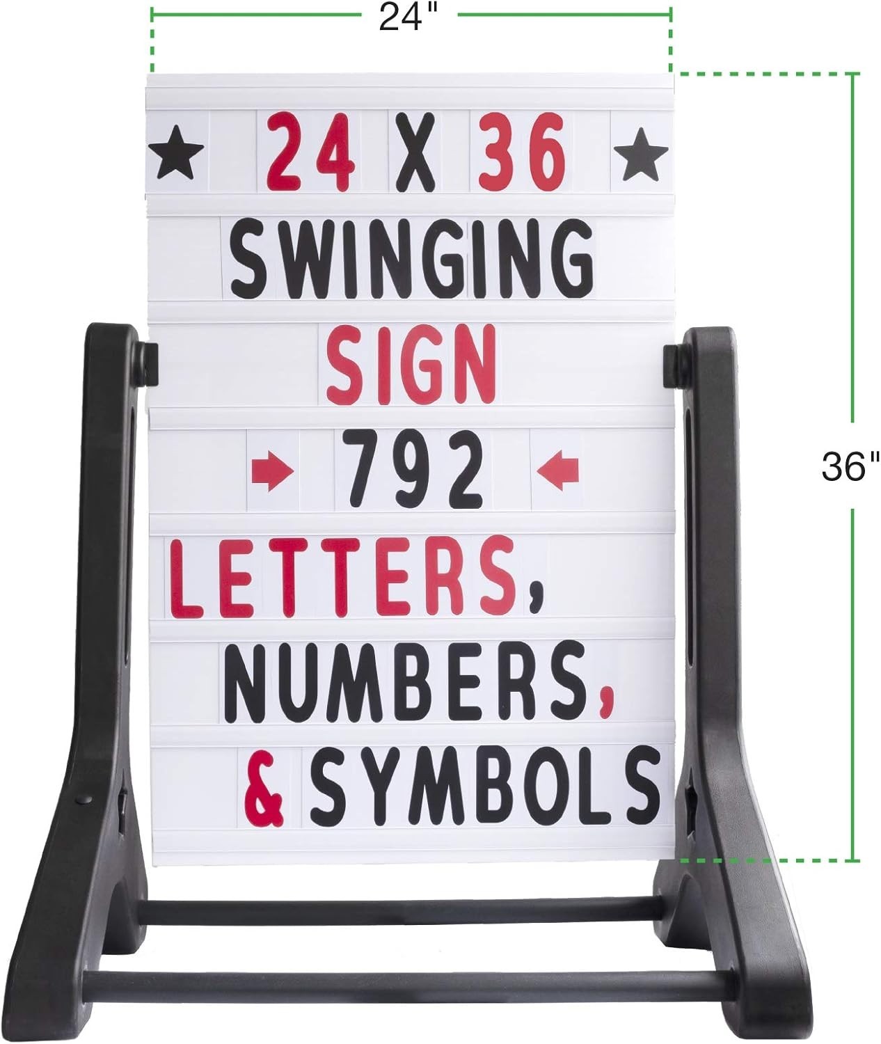 Changeable Message Board Kit – 24×36 Inches
