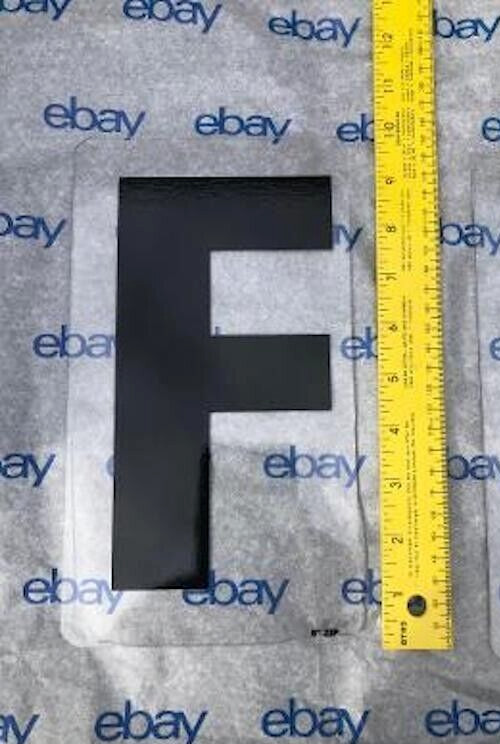 8 inch zip letters changeable outdoor signage marquee letters Letter F