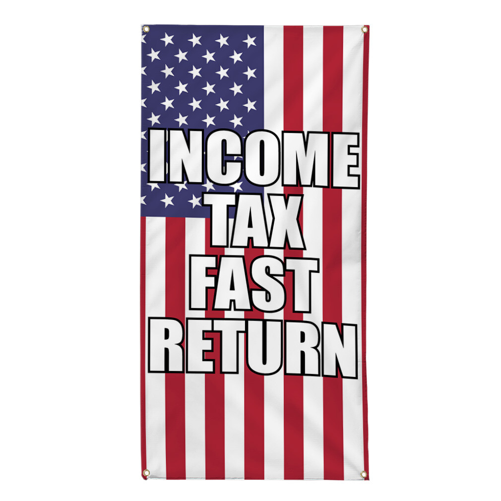 Vertical Vinyl Banner Multiple Sizes Business Weatherproof Industrial Yard Signs