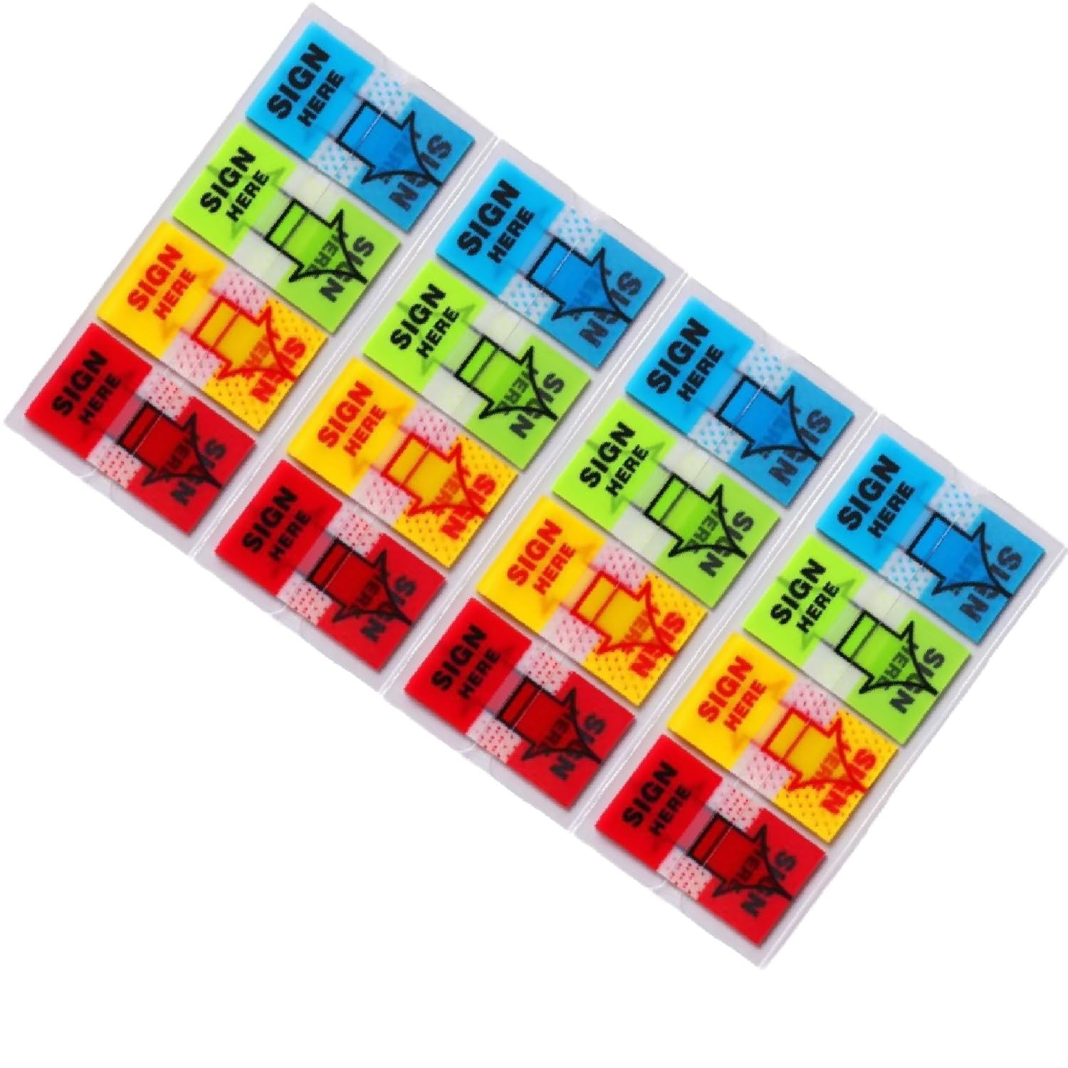 400PCS Sign Here Tabs – Arrow Labels Stickers Adhesive Sign Here Stickers Tabs S