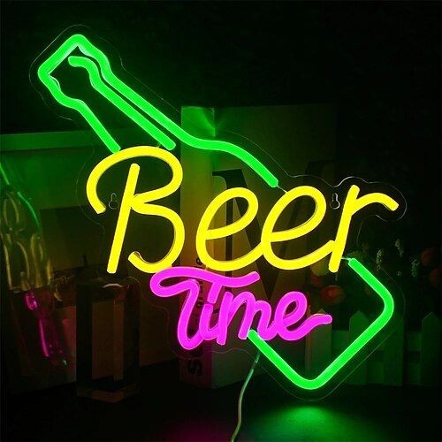 Custom Neon Sign| LED Personalized Acrylic Bar Logo| RGB Shop Decor Sign