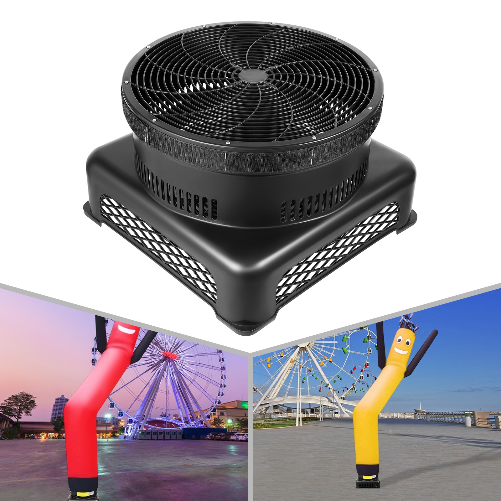 18 Inches In Diameter Blower Fan 3400RPM Sky Dancer Blower 750w Business Sign