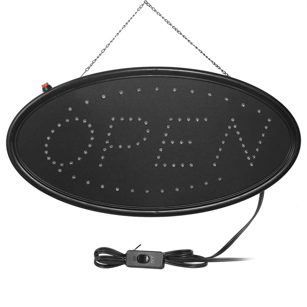 Animated Motion Ultra Bright OPEN Business Store LED Sign Neon Light with ON/OFF