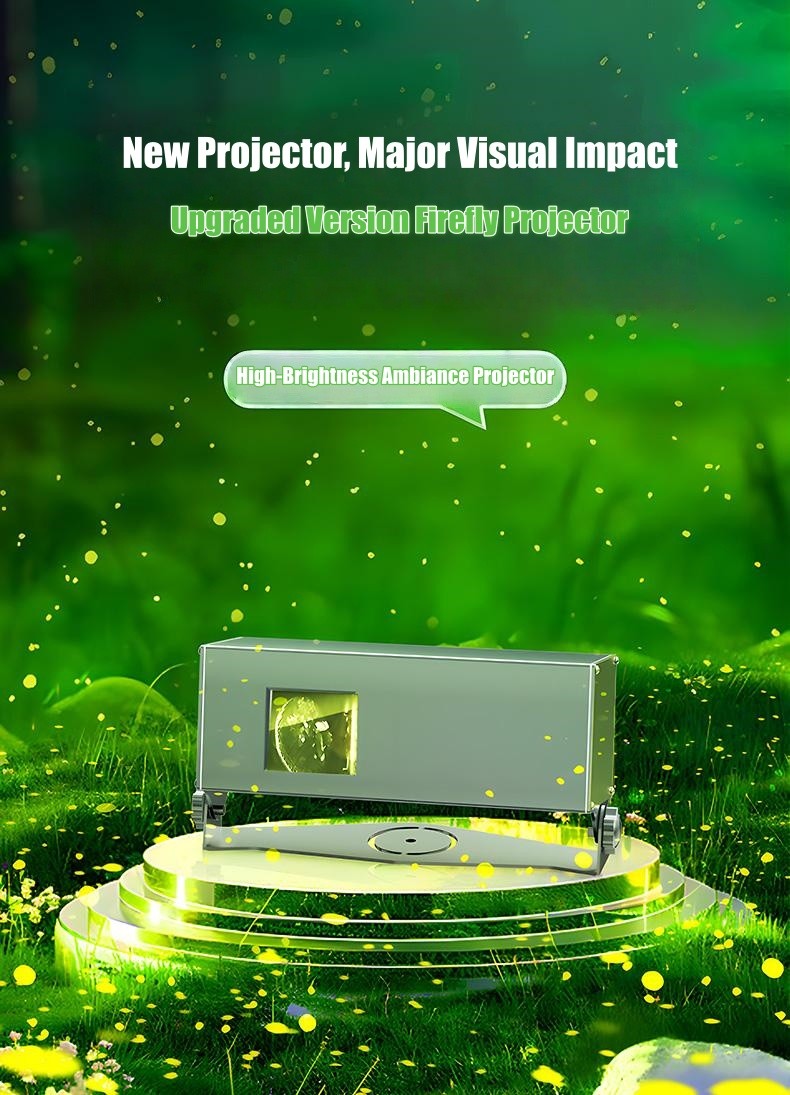 Outdoor Dynamic Firefly Laser Starry Sky Projection Light for Garden Landscape