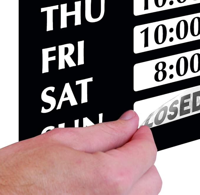 Pro-Lite *REFURB* LED Open Sign with Business Hours