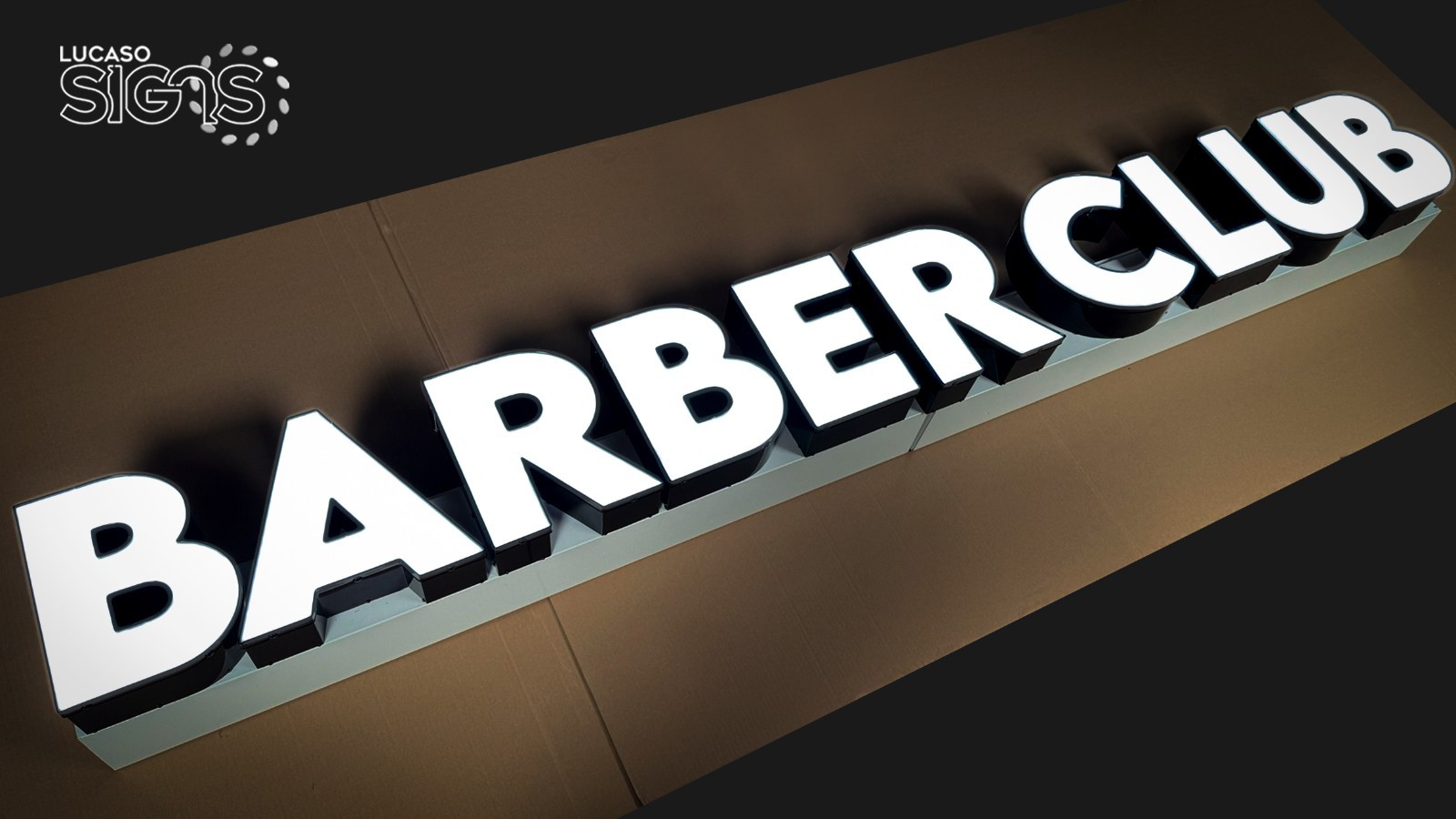 Channel Letter Signs Led Illuminated Signs with Track Raceways