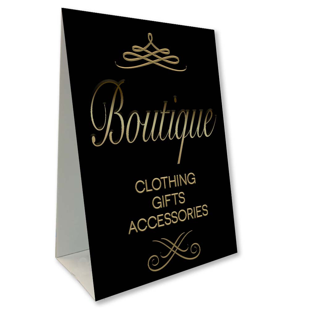 Boutique Economy A-Frame Sign