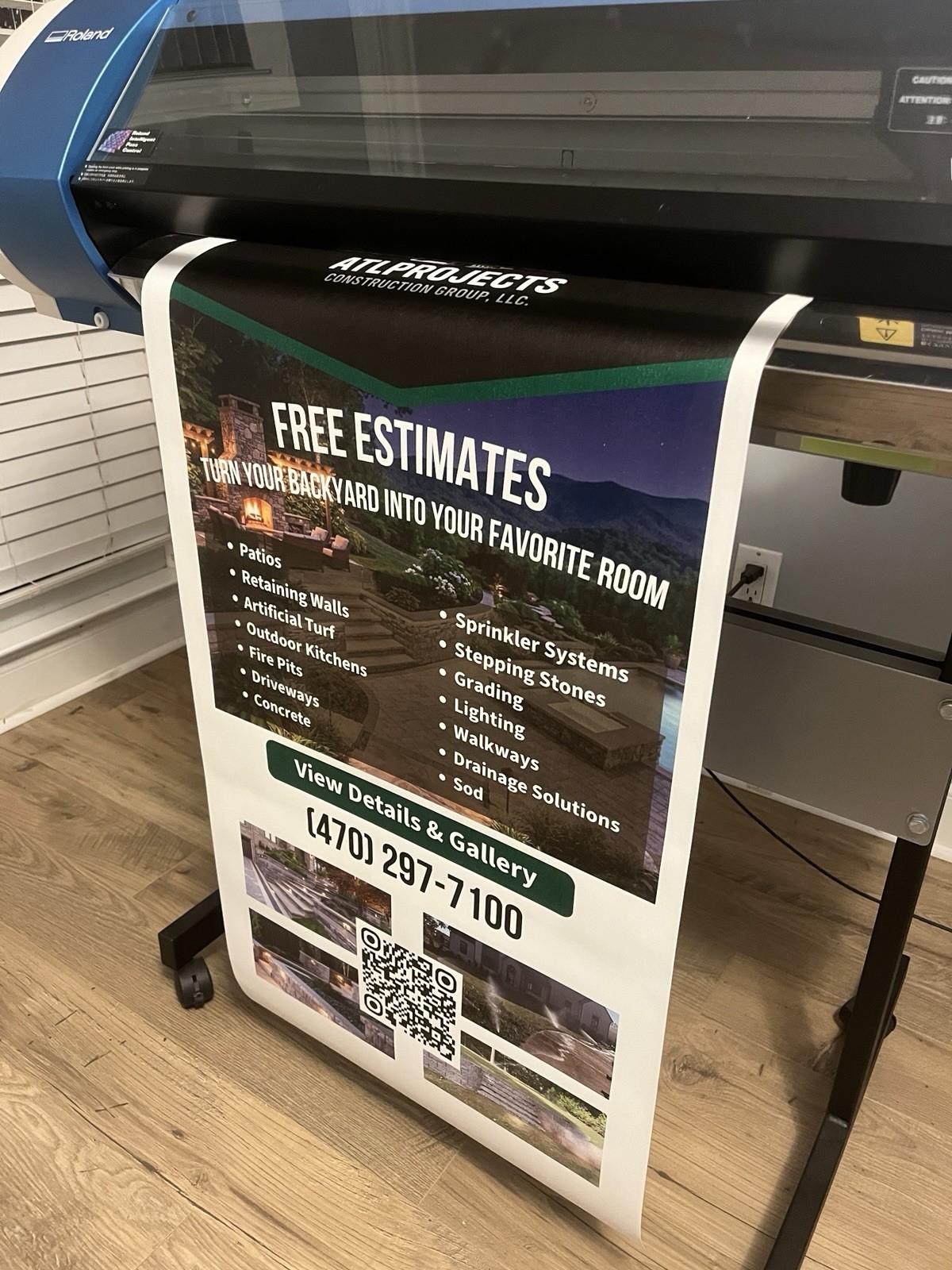 Custom Personalized Vinyl Soft Sign Banner Printing Indoor Outdoor Signs Events