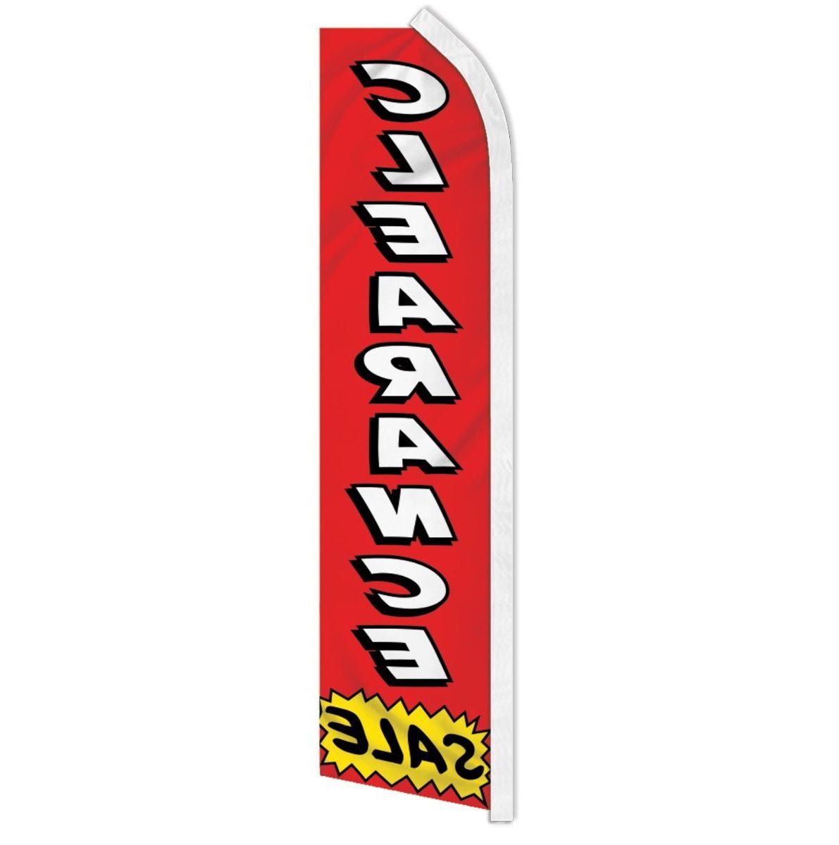 “CLEARANCE SALE” advertising super flag swooper banner business sign discount