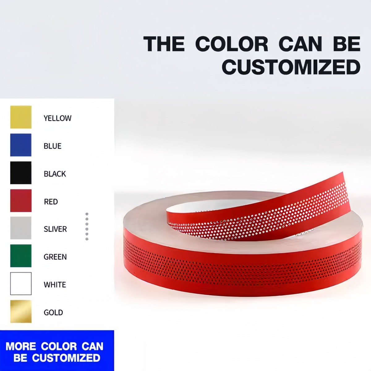 Aluminum Coil Material Strip Trim Cap for Perforated Sign Channel Letter Word