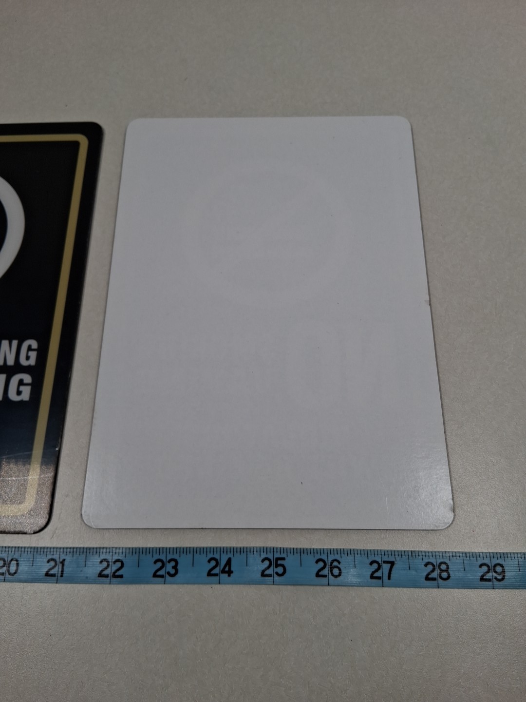 Lot of 2 No Smoking No Vaping plastic Sign, 10×7 Inches Indoor and Outdoor Use