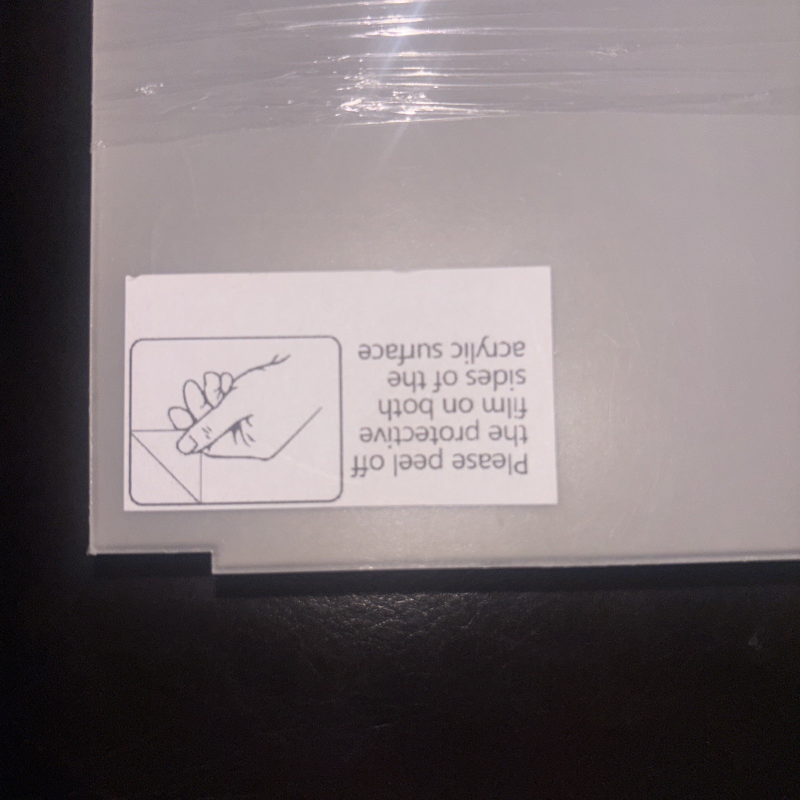 10 Pack 5×7 Inch Clear Acrylic Arch Sign Blank w/Clear Stands