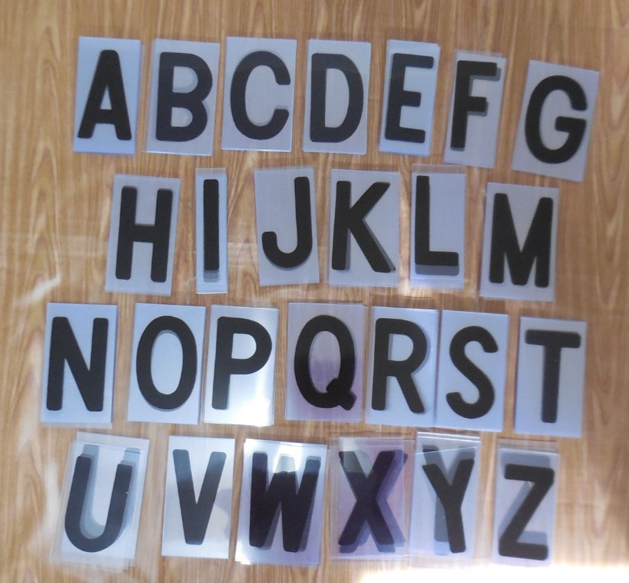 New 5″ Plastic Outdoor Readerboard Marquee Sign Letters 274 Count