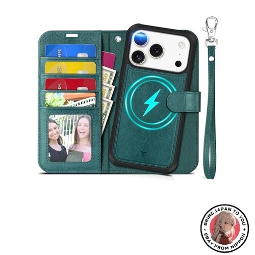 New TUCCH iPhone 17 Pro Case 2-in-1 Detachable Folio Case 6.3-inch with Strap