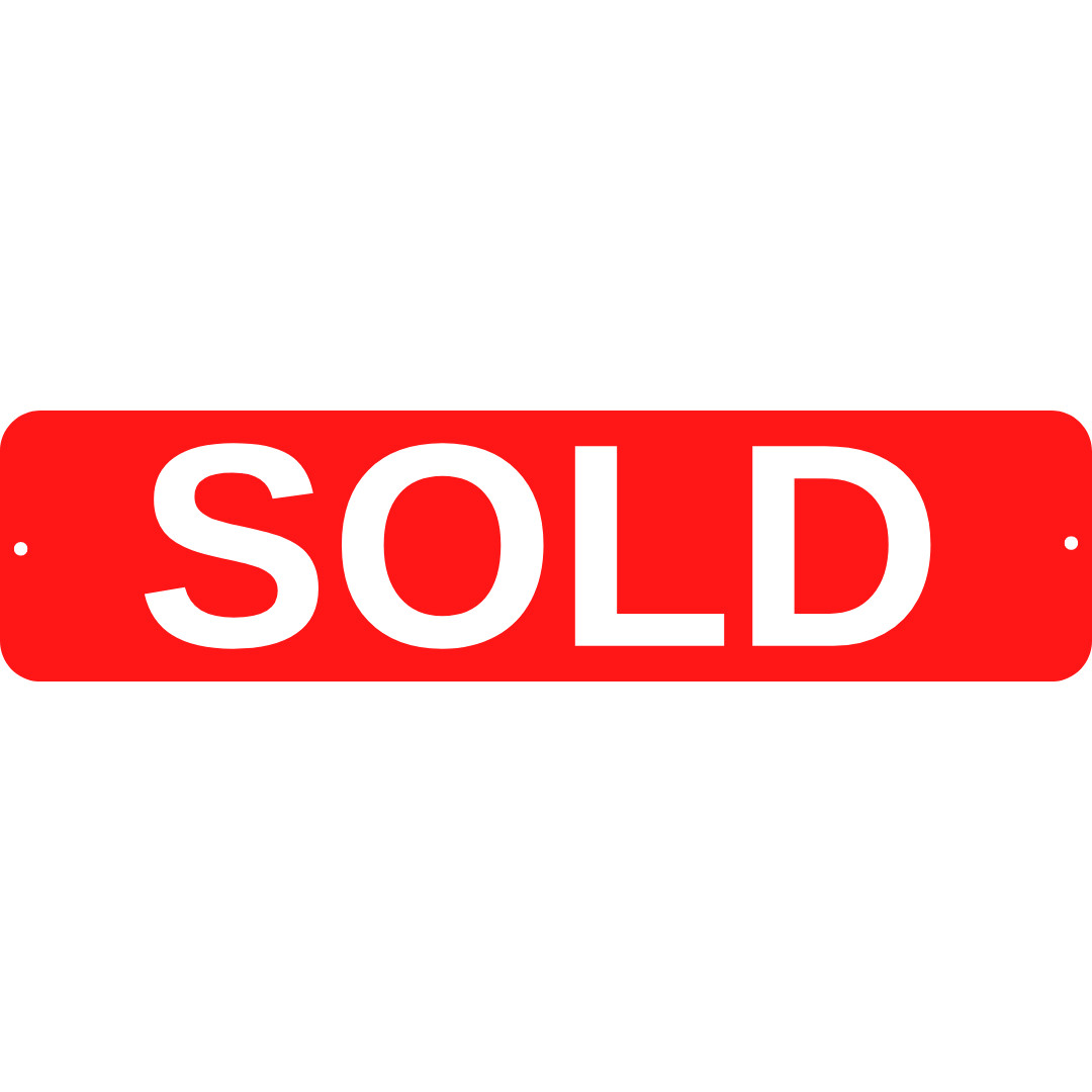 Real Estate Sign Riders 6X24 Weather & Fade Proof Sign Riders Aluminum
