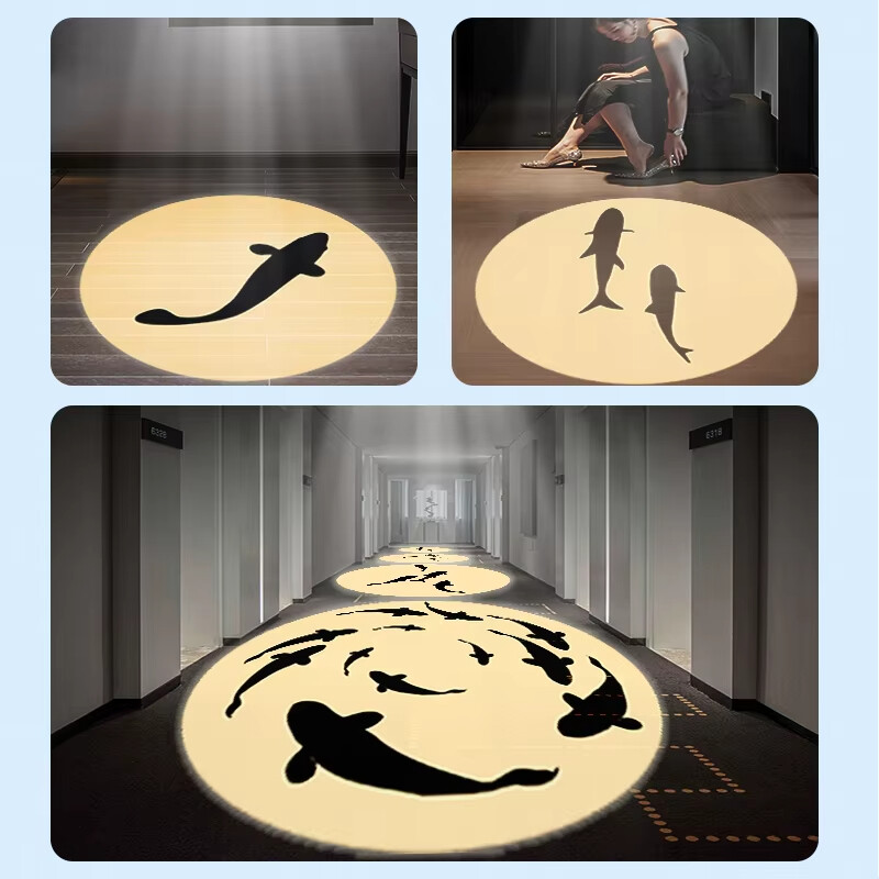 8W Custom Corridor Ceiling Light Downlight Entry Light LED Logo Gobo Projector