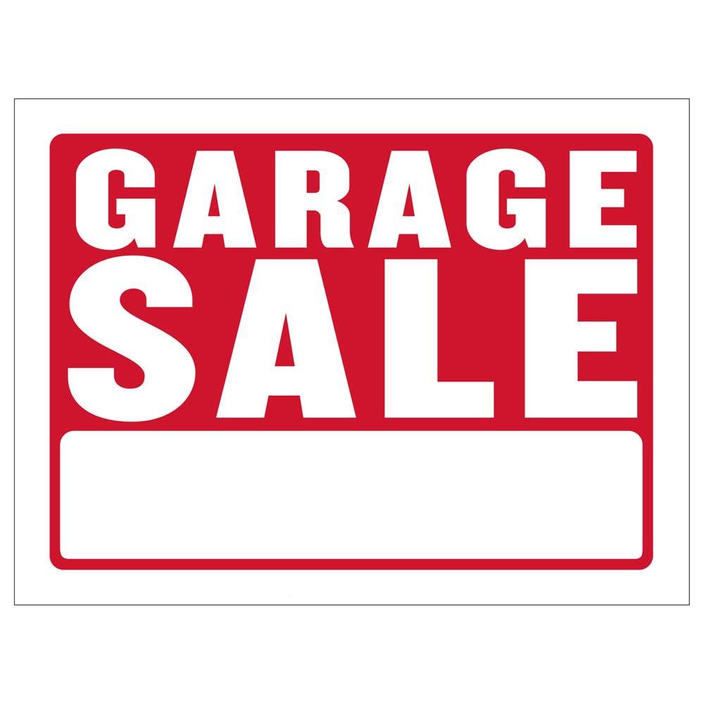 BAZIC 12″ X 16″ Garage Sale Sign, pack of 24