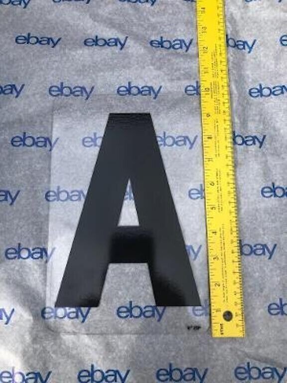 8 inch zip letters changeable outdoor signage marquee letters Letter A