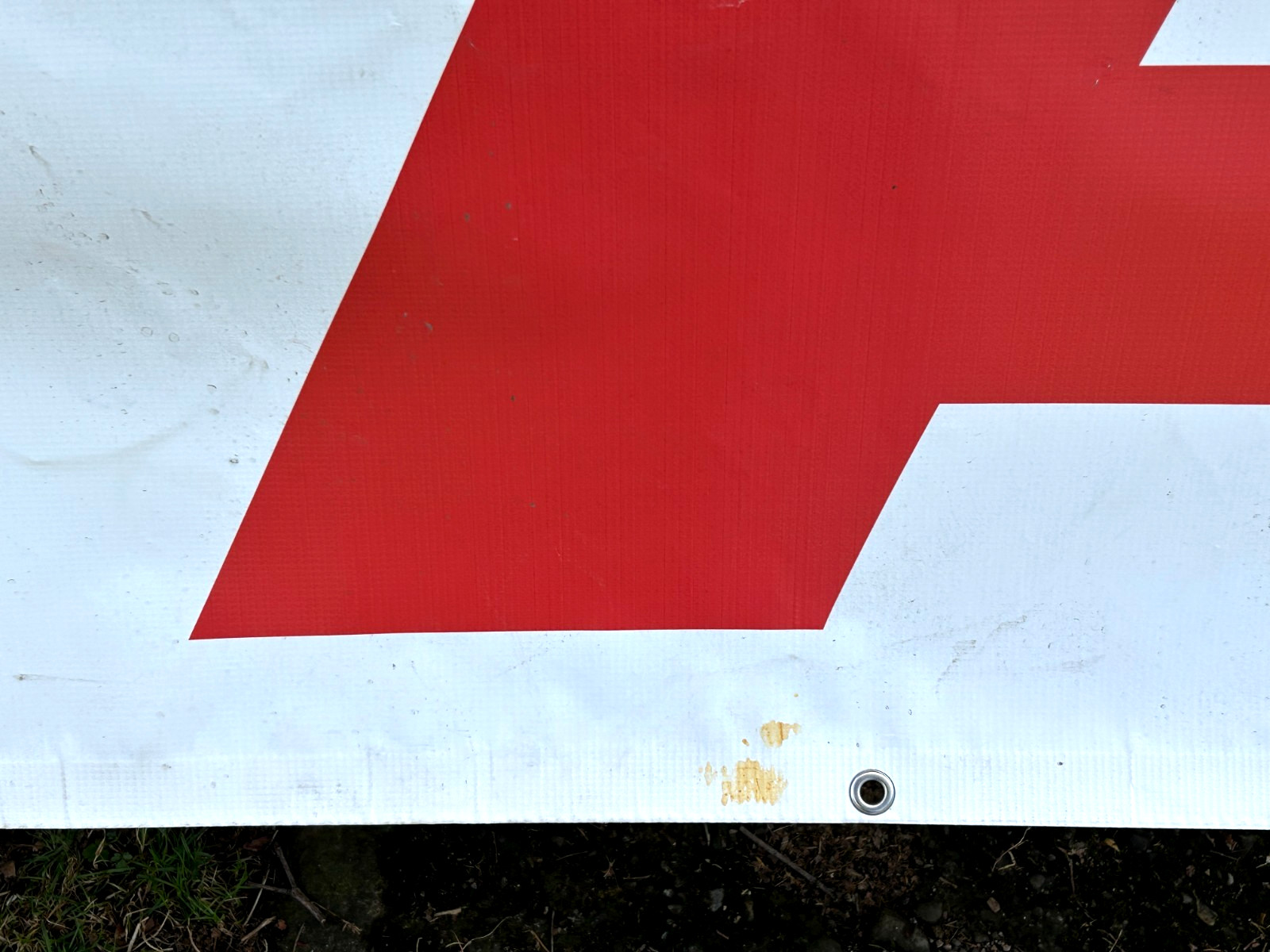 Large Canvas GOING OUT OF BUSINESS Sturdy Waterproof Sign 12 Feet X 3 feet