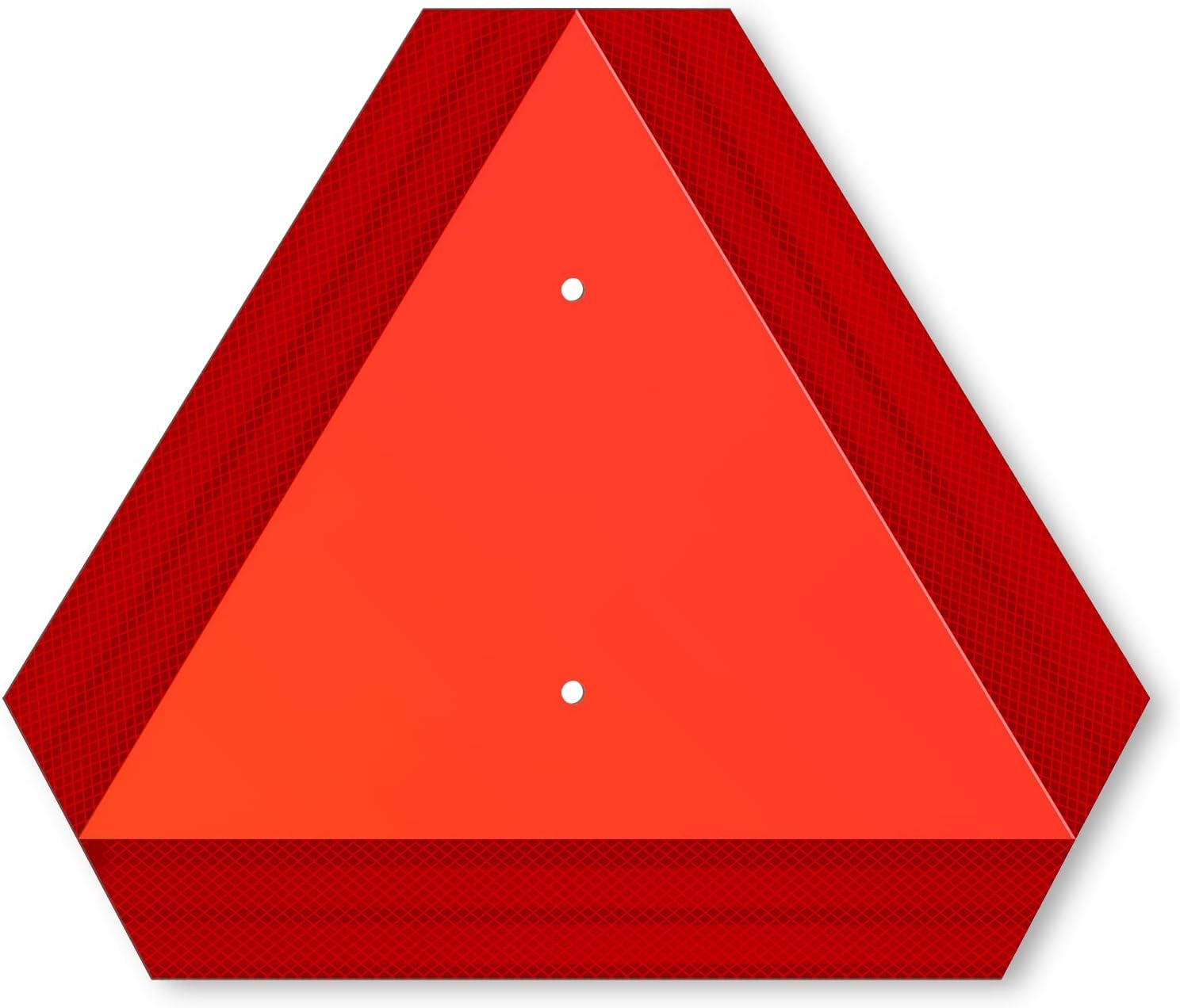 Aluminum Reflective SMV Triangle Sign Safety 14×16