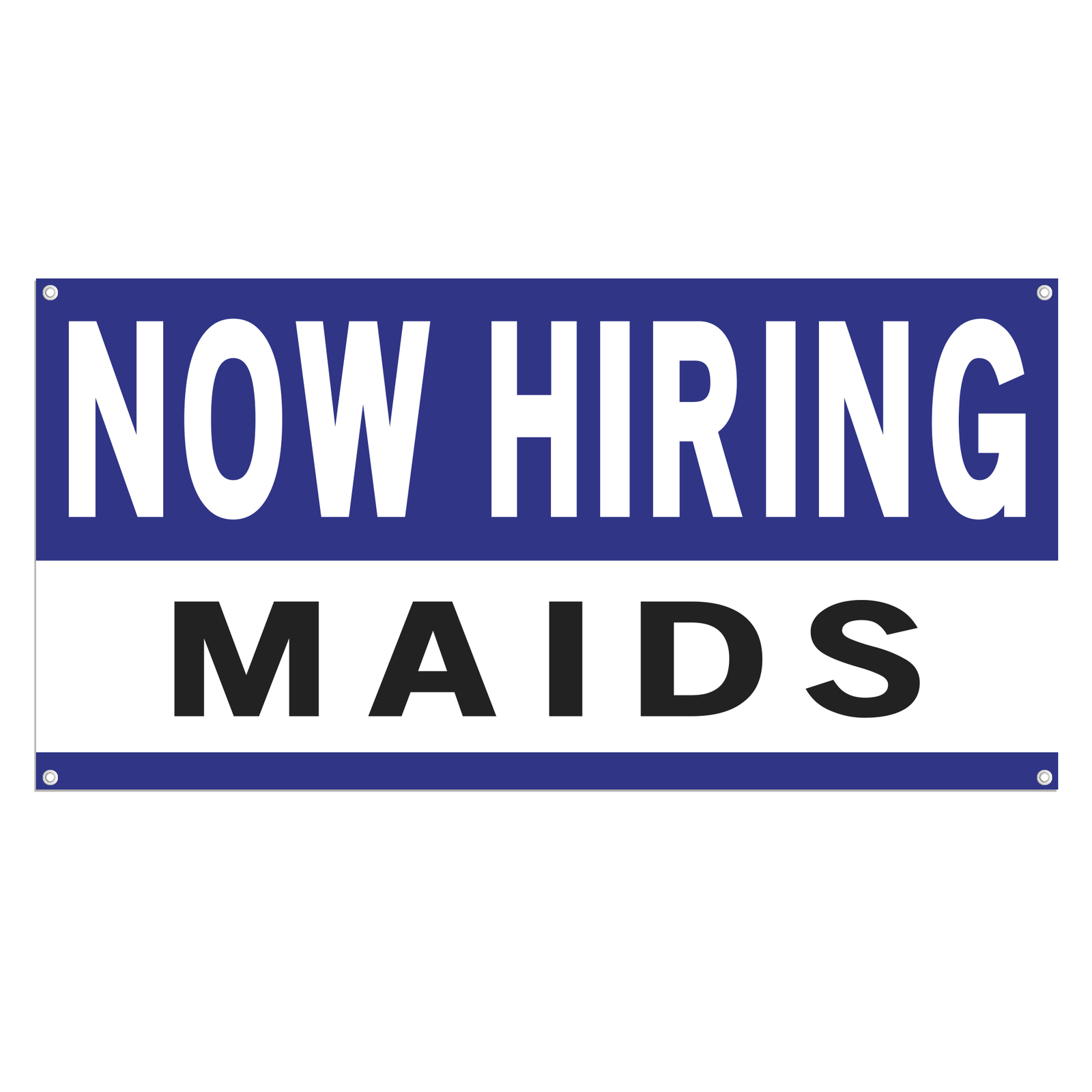 Now Hiring Maids 13 oz Heavy Duty Vinyl Banner House Cleaner Jobs Available Sign