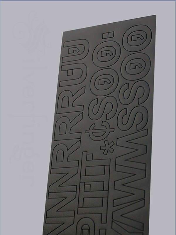 500+ Characters 1” VINYL LETTERS + NUMBERS Lettering Label Stickers Black Decals